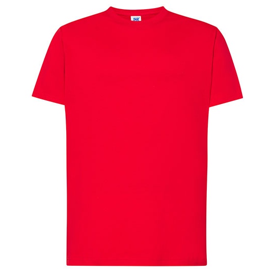 Koszulka Klasyczna Bawelniana JHK150 - Red