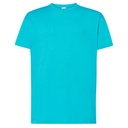 Koszulka Klasyczna Bawelniana JHK150 - Turquoise