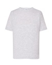 T-Shirt Dzieciecy Klasyczny Bawelniany JHK150K - Ash Melange