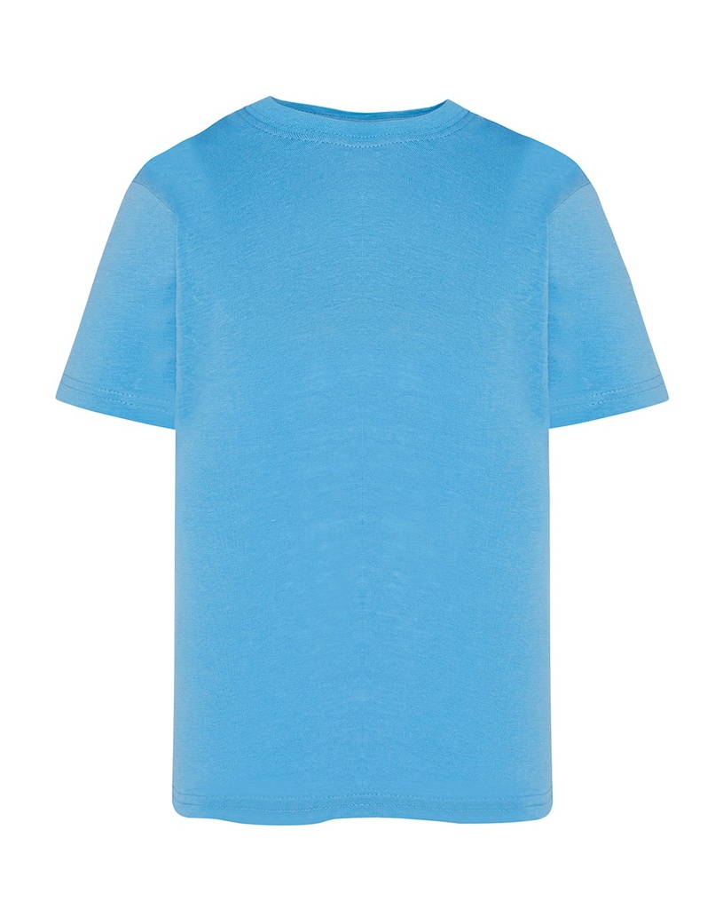 T-Shirt Dzieciecy Klasyczny Bawelniany JHK150K - Azure