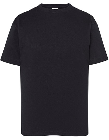 T-Shirt Dzieciecy Klasyczny Bawelniany JHK150K - Black