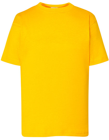 T-Shirt Dzieciecy Klasyczny Bawelniany JHK150K - Gold
