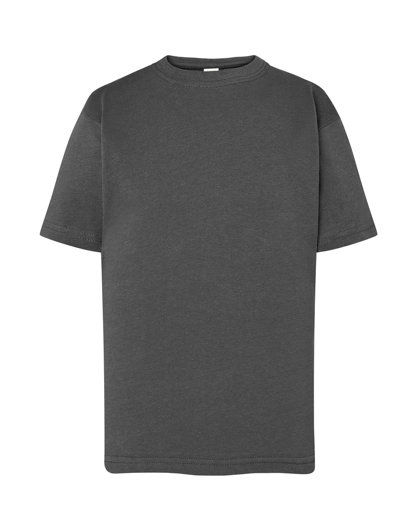 T-Shirt Dzieciecy Klasyczny Bawelniany JHK150K - Graphite