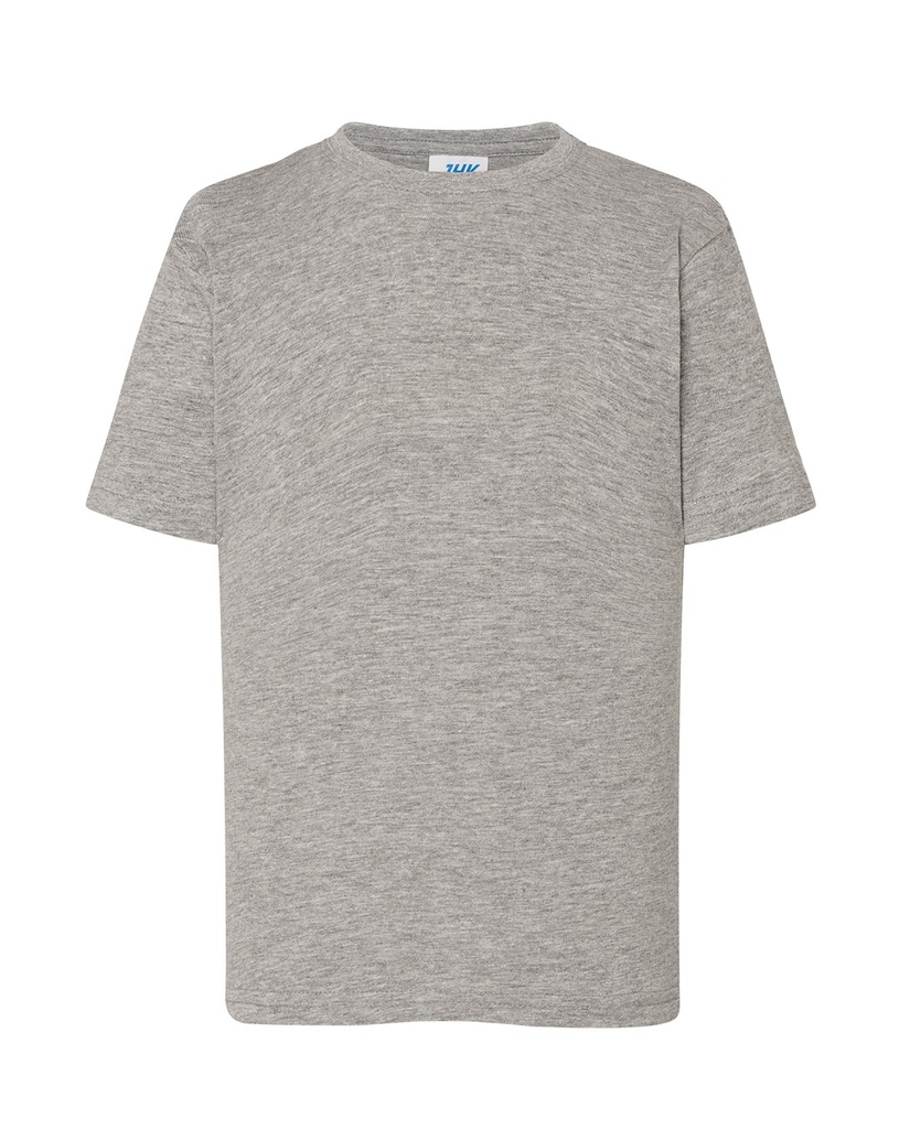 T-Shirt Dzieciecy Klasyczny Bawelniany JHK150K - Grey Melange