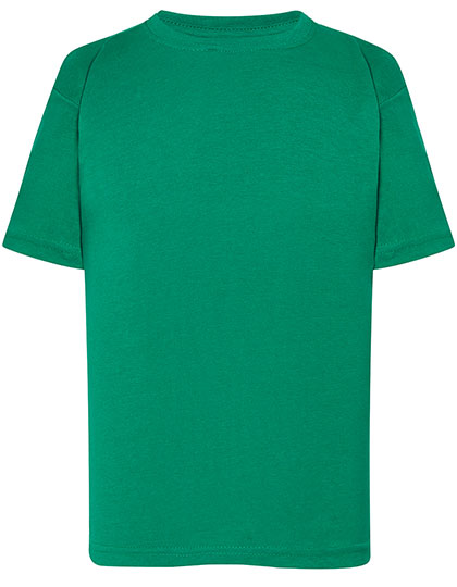 T-Shirt Dziecięcy Klasyczny Bawełniany JHK150K - Kelly Green