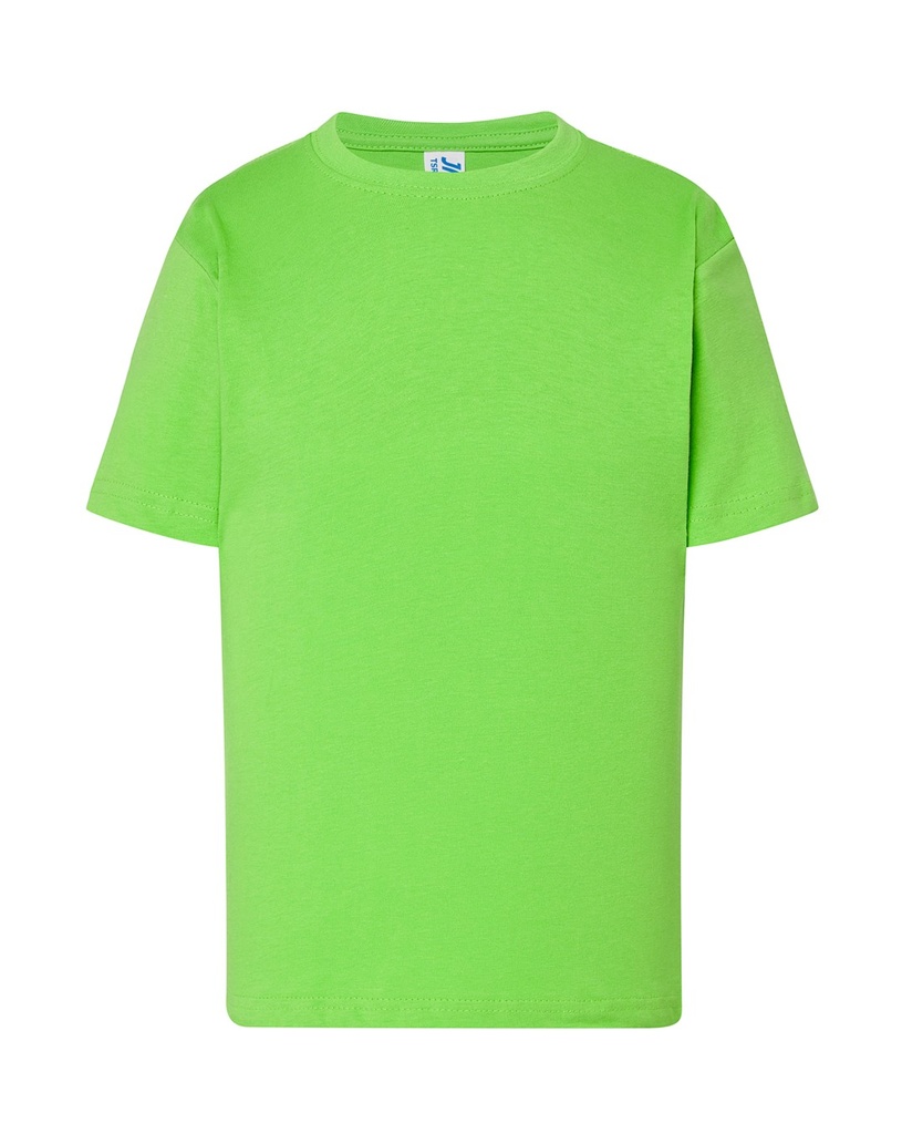 T-Shirt Dzieciecy Klasyczny Bawelniany JHK150K - Lime