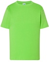T-Shirt Dzieciecy Klasyczny Bawelniany JHK150K - Lime