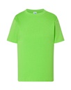 T-Shirt Dzieciecy Klasyczny Bawelniany JHK150K - Lime