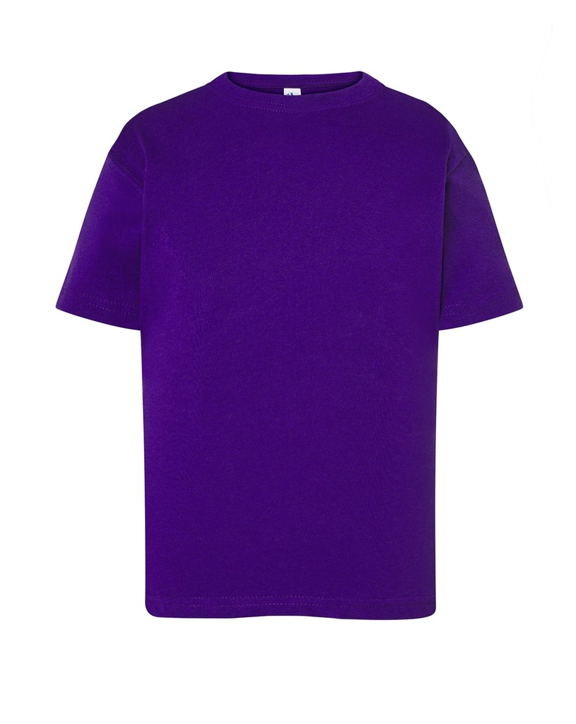T-Shirt Dzieciecy Klasyczny Bawelniany JHK150K - Purple