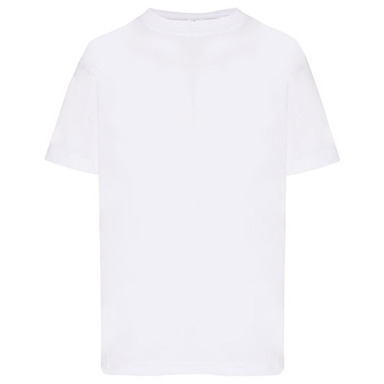 T-Shirt Dzieciecy Klasyczny Bawelniany JHK150K - White