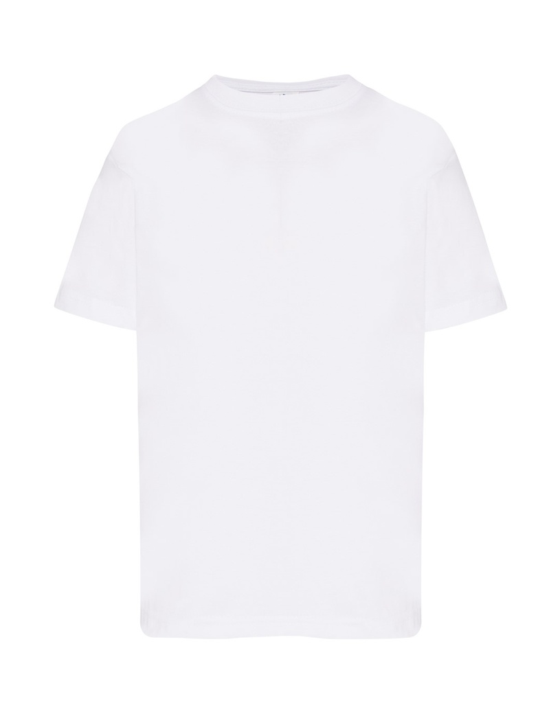 T-Shirt Dzieciecy Klasyczny Bawelniany JHK150K - White