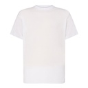 Męski T-shirt z krótkim rękawem JHK150SB - Subli White