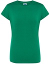 Koszulka Damska Slim Bawelniana JHK152 - Kelly Green