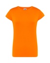 Koszulka Damska Slim Bawelniana JHK152 - Orange
