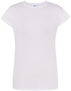 Damski t-shirt slim JHK152 - White