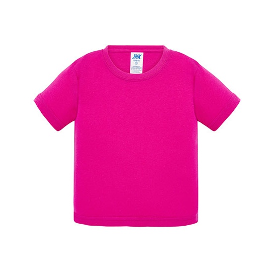 Koszulka Klasyczna Bawelniana JHK153K - Fuchsia