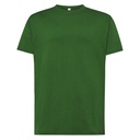 T-shirt męski klasyczny JHK170 - Bottle Green