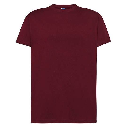 T-shirt Meski Klasyczny Bawelniany JHK170 - Cardinal