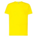 T-shirt Męski Klasyczny Bawełniany JHK170 - Gold