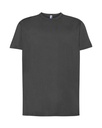 T-shirt Meski Klasyczny Bawelniany JHK170 - Graphite