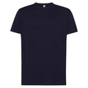 T-shirt Męski Klasyczny Bawełniany JHK170 - Navy