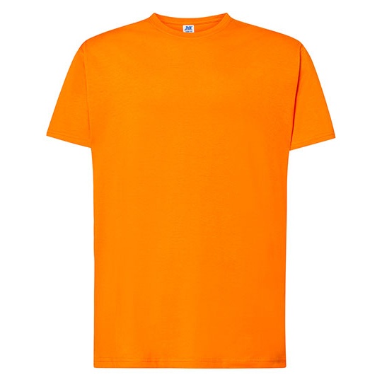 T-shirt Meski Klasyczny Bawelniany JHK170 - Orange