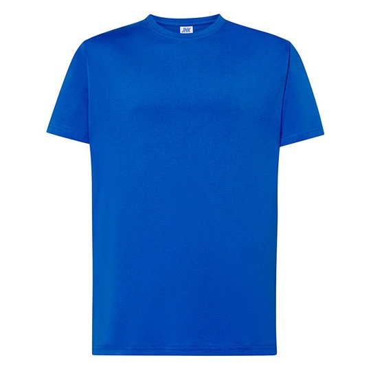T-shirt Meski Klasyczny Bawelniany JHK170 - Royal Blue