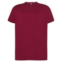 Koszulka Klasyczna Bawelniana JHK190 - Burgundy