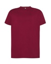 Koszulka Klasyczna Bawelniana JHK190 - Burgundy