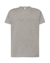 Koszulka Klasyczna Bawelniana JHK190 - Grey Melange