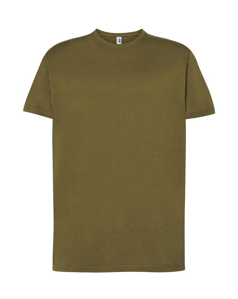 Koszulka Klasyczna Bawelniana JHK190 - Khaki