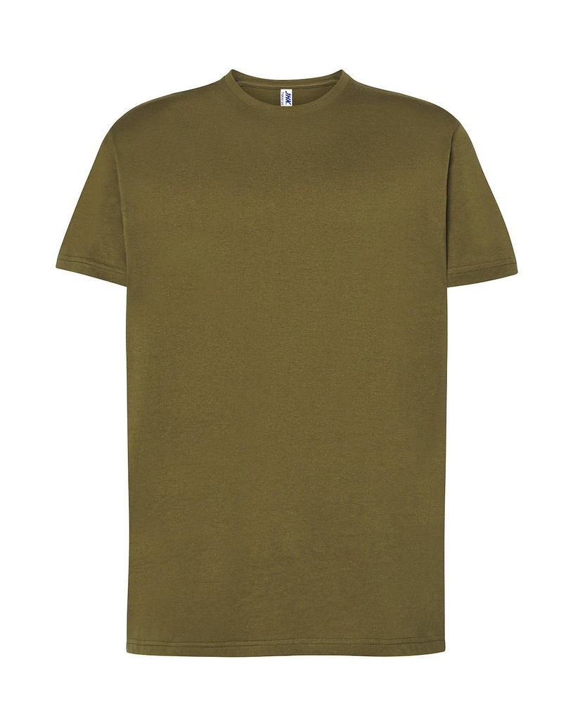 Koszulka Klasyczna Bawelniana JHK190 - Khaki