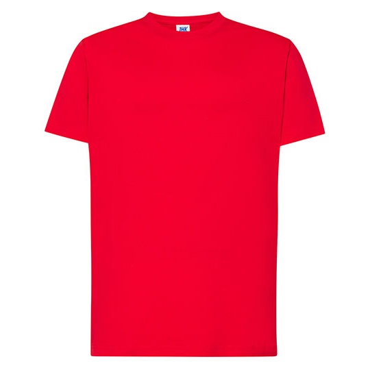 Koszulka Klasyczna Bawelniana JHK190 - Red