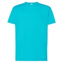 Koszulka Klasyczna Bawelniana JHK190 - Turquoise