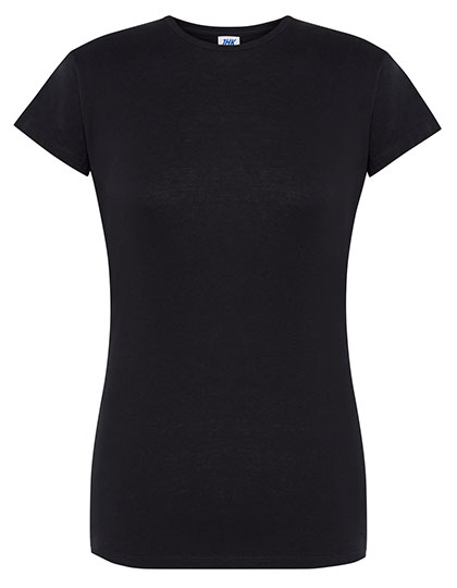 Damski T-shirt Slim JHK240 - Black