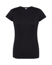 Damski T-shirt Slim JHK240 - Black