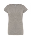 Damski T-shirt Slim JHK240 - Grey Melange