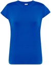 Damski T-shirt Slim JHK240 - Royal Blue