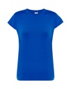 Damski T-shirt Slim JHK240 - Royal Blue
