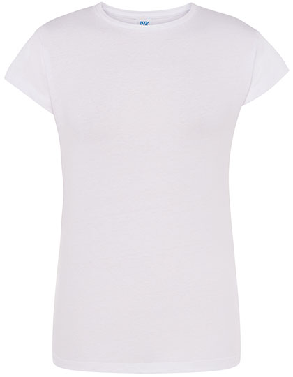 Damski T-shirt Slim JHK240 - White