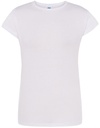 Damski T-shirt Slim JHK240 - White