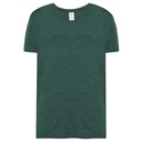 T-shirt Slim Bawelniany JHK270 - Bottle Green Heather