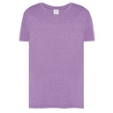 T-shirt Slim Bawelniany JHK270 - Lavender Heather