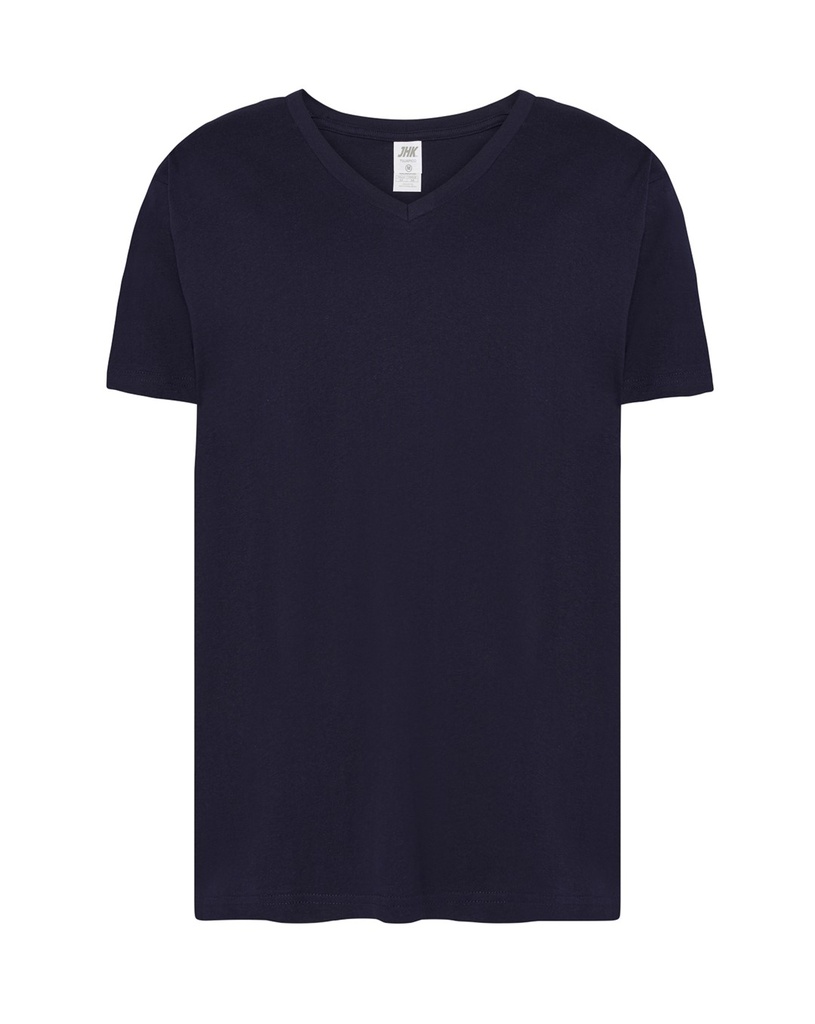 T-shirt Slim Bawelniany JHK270 - Navy