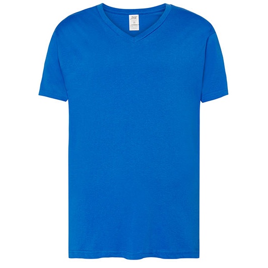 T-shirt Slim Bawelniany JHK270 - Royal Blue