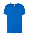 T-shirt Slim Bawelniany JHK270 - Royal Blue