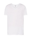 T-shirt Slim Bawelniany JHK270 - White