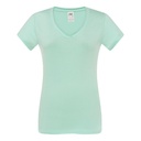 Koszulka Damska Slim Bawełniana JHK271 - Mint Green