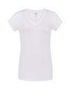 Koszulka Damska Slim Bawelniana JHK271 - White