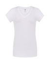 Koszulka Damska Slim Bawelniana JHK271 - White